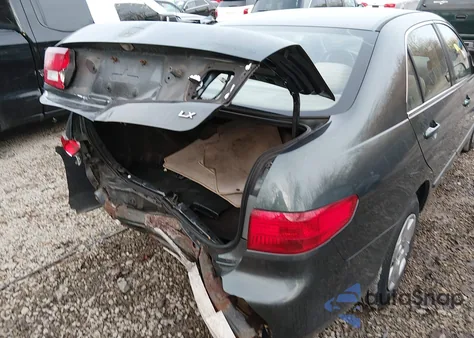 2005 Honda Accord 2.4 Lx from USA, damaged, VIN 1HGCM56475A098245